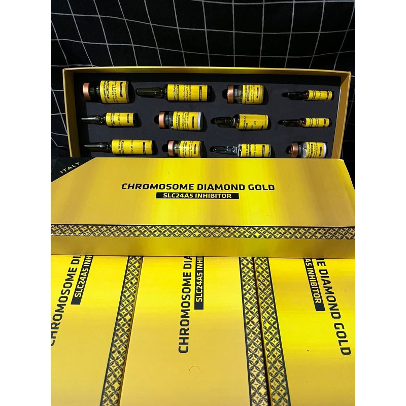 Terbaru Chromosome diamond gold slc24A5 inhibitor