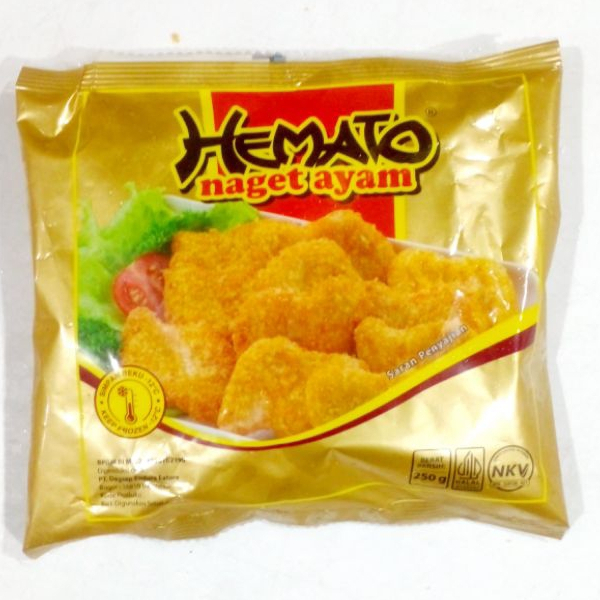 

Hemato nugget gold 250gr & 500gr / naget ayam hemato golden frozen