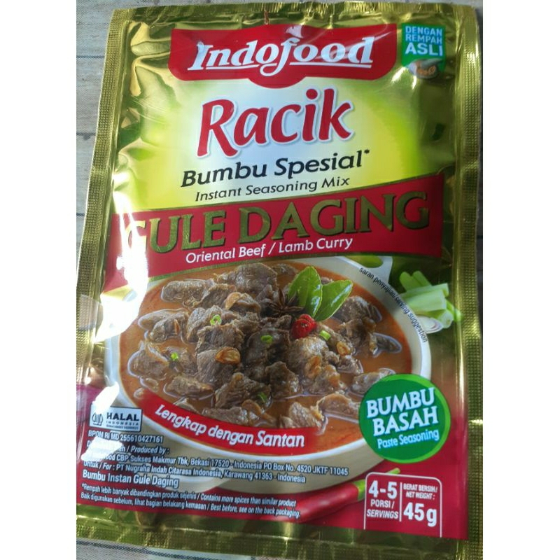 

bumbu basah bumbu racik gule daging 45 grm