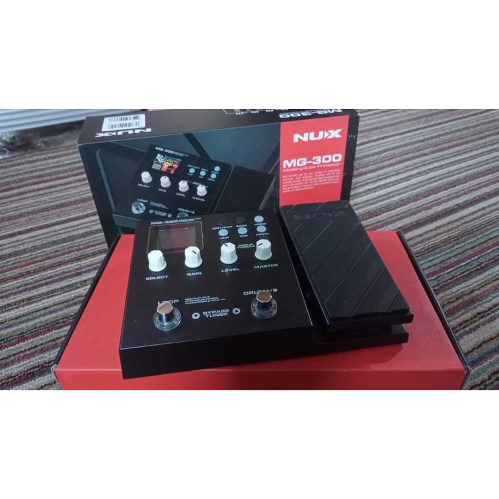 Efek Gitar NUX MG300 Effect Gitar NUX MG 300 / NUX MG-300 Original SECOND HAND