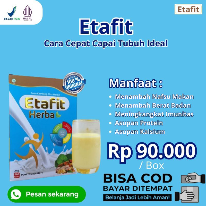 

Susu Kambing Etawa Etafit Herba