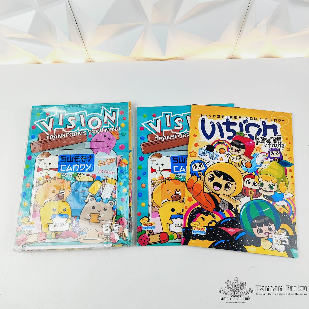 

Buku Tulis Vision Boxy 42 Lembar Satuan Buku Big B5