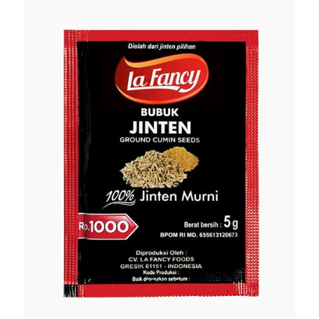 

La Fancy Foods Bumbu Rempah Bubuk 100% Murni Sachet 5gr - Jinten / Kayu Manis Cinnamon JUAL PER 5 BUNGKUS