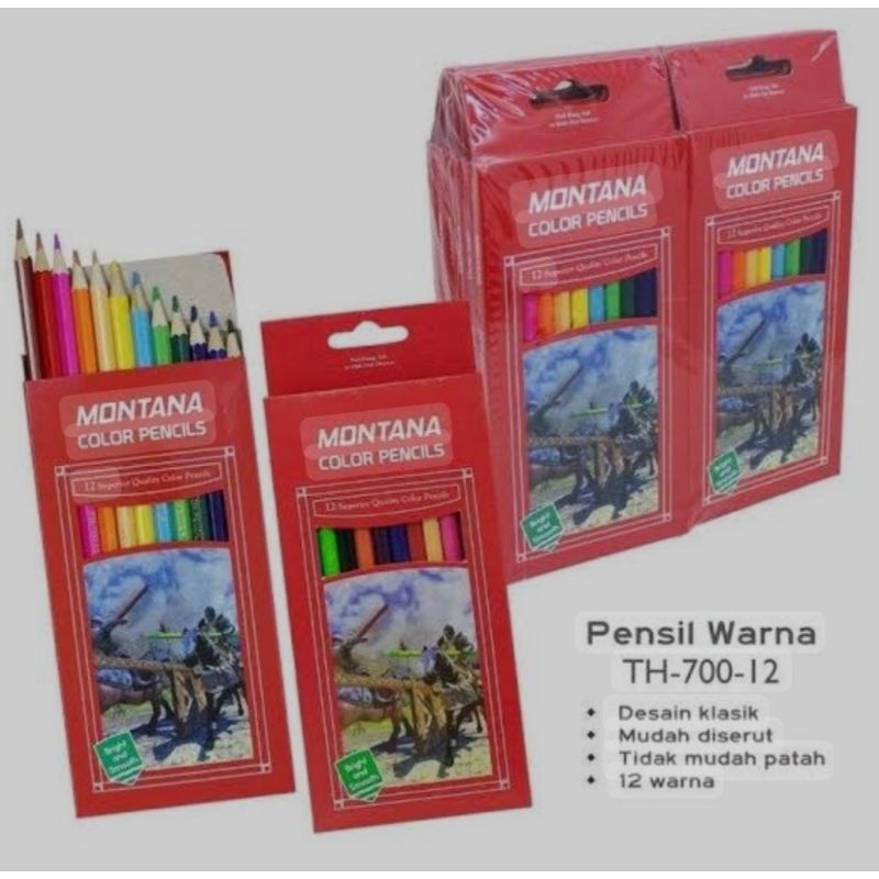 

Pensil Warna / Pulas Snowpeak Montana 12 Panjang
