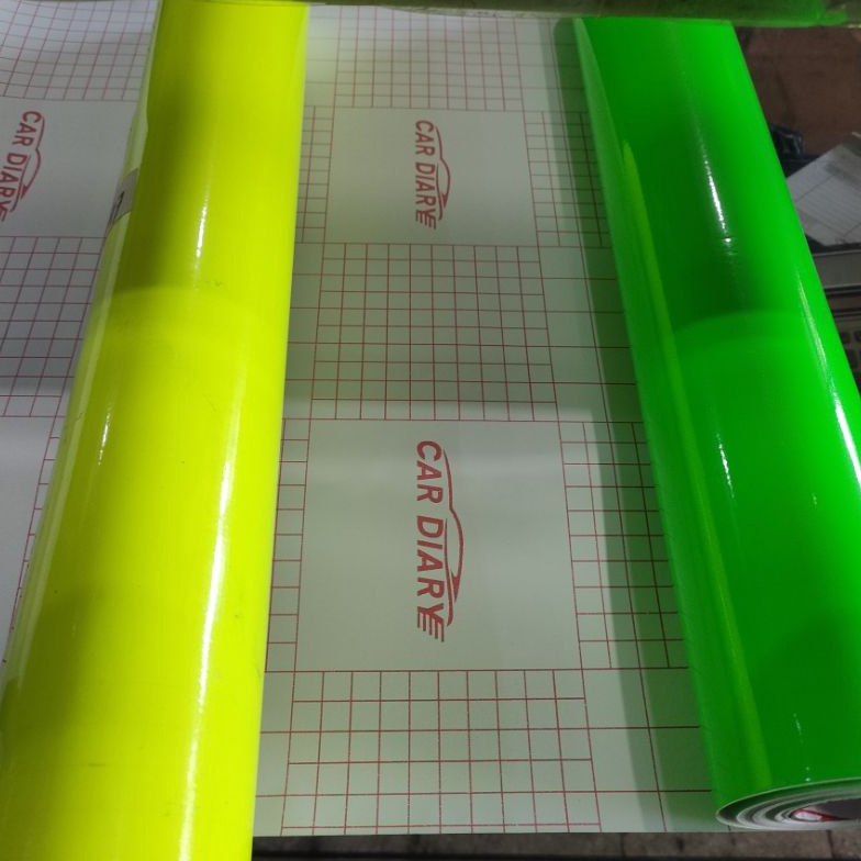 

KODE E1J skotlet stabilo kuning hijau lentur mudah dipasang harga meteran ukuran 45cm