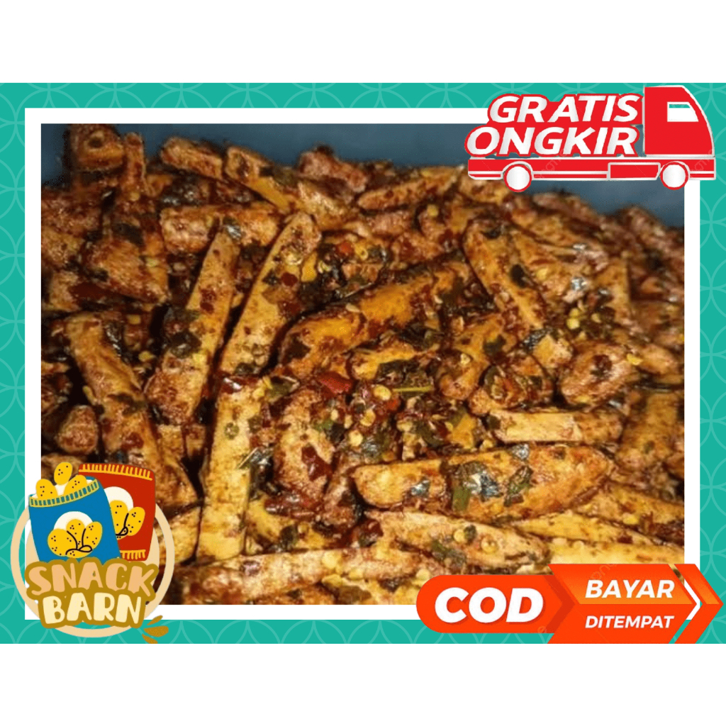 

Basreng Pedas Daun Jeruk/Basreng Pedas Viral/Basreng Stick Pedas isi 250gr/500gr/1kg