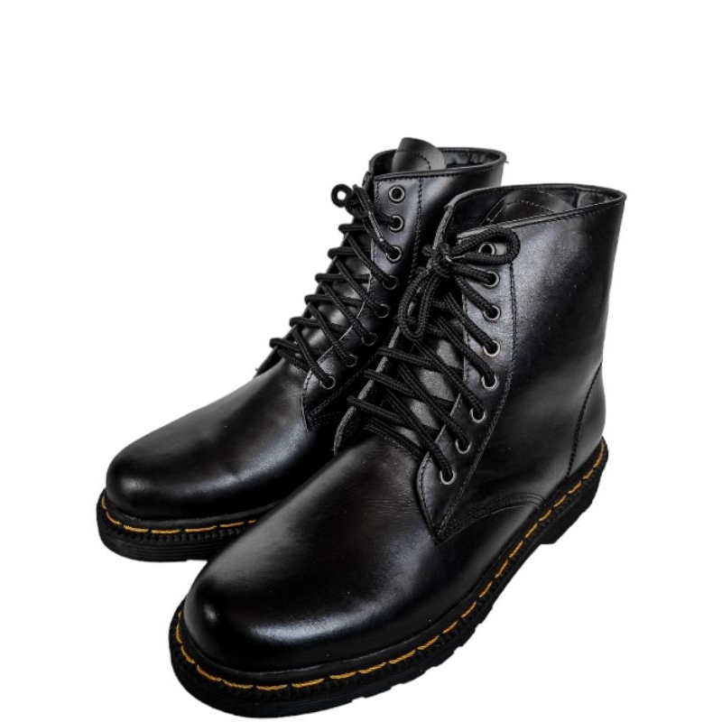 immortal69 • Sepatu Docmart Boots Tinggi  8 Hole Pria