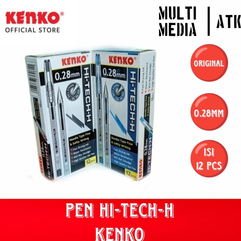 

PULPEN HITECH KENKO PEN HITECH H KENKO 28mm KODE Z7B5