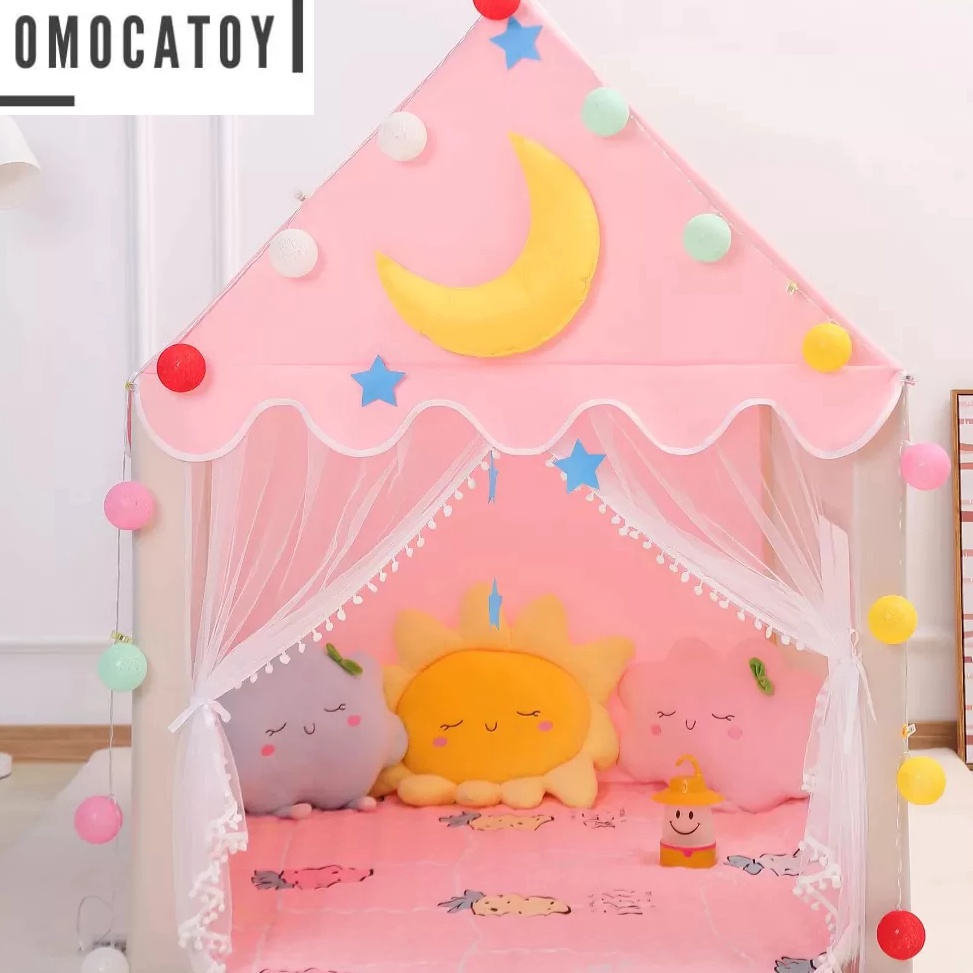 KODE T63D Tenda Bermain Anak Tenda Anak Serbaguna Model Rumah Tenda Princess Jumbo  Tenda Anak Perem