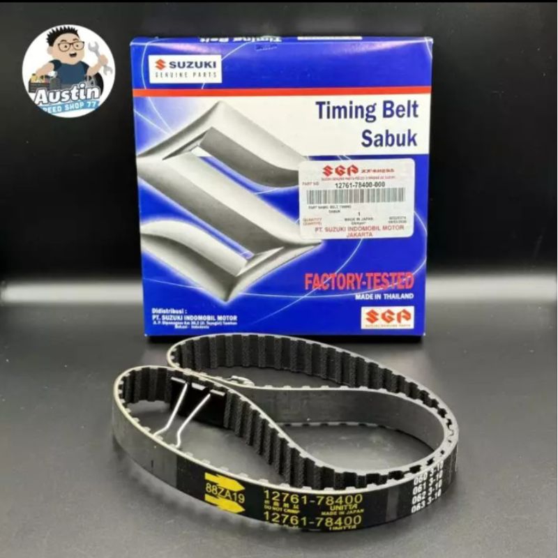 timing belt suzuki carry 1.0 st100 12761-78400 sgp original