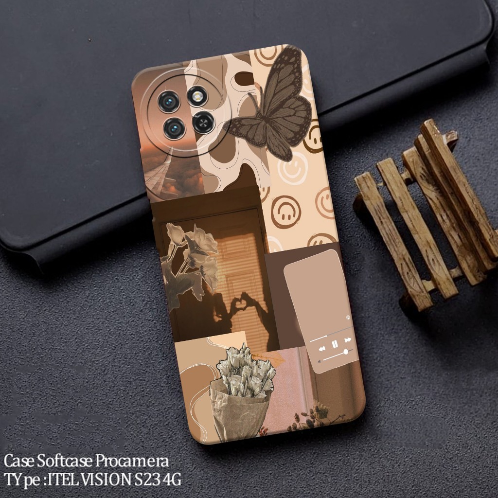 Casing Hp Itel S23 Terbaru - Fashion Case Kucing - Case Hp Itel S23 - Soft Case Hp Itel S23 - Kesing