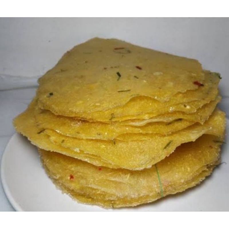 

20PCS Enye singkong / Enye ukuran besar 11-12cm / Kerupuk enye-enye singkong ( MENTAH )