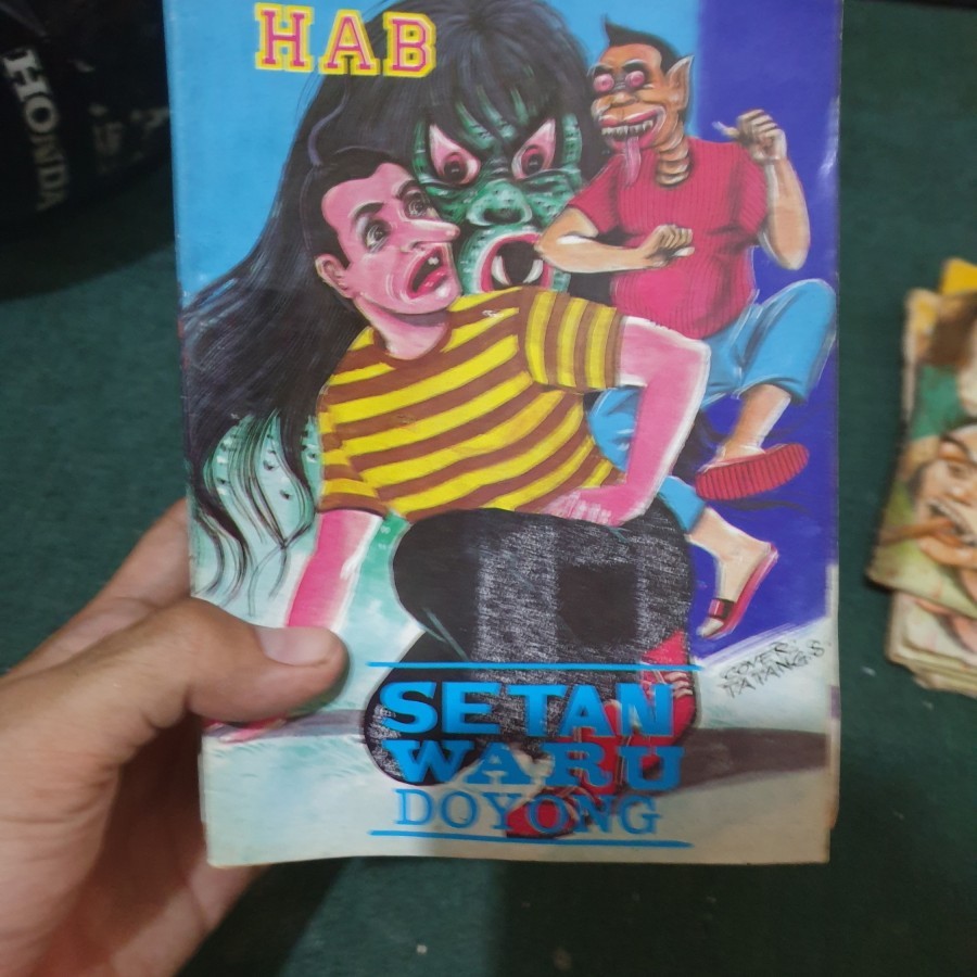 Komik Indonesia Jadul Lawas : Setan Waru Doyong, Petruk Gareng karya HAB
