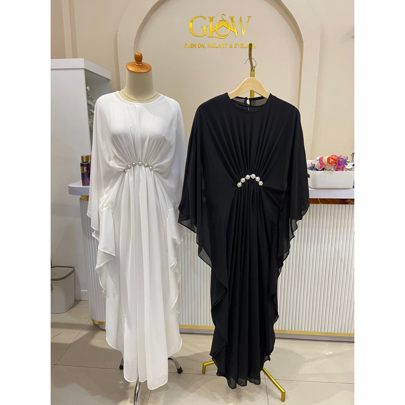 B7 Kaftan Hitam/Kaftan Putih/Kaftan Polos