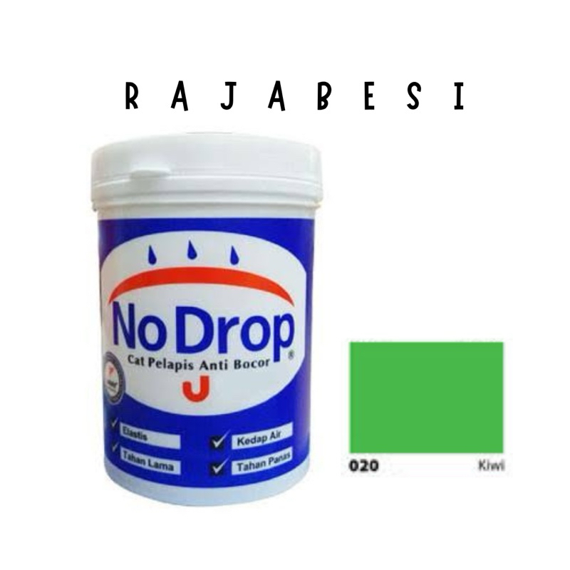 Cat No Drop HIJAU KIWI waterproof Cat NoDrop Cat kedap Air