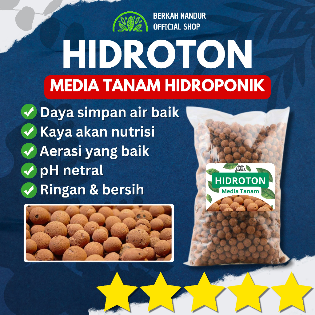 Media Tanam Hidroton Impor Jerman Hidroponik Media Tanam Hydroton Media Tanam Hidroponik 1 Liter Imp