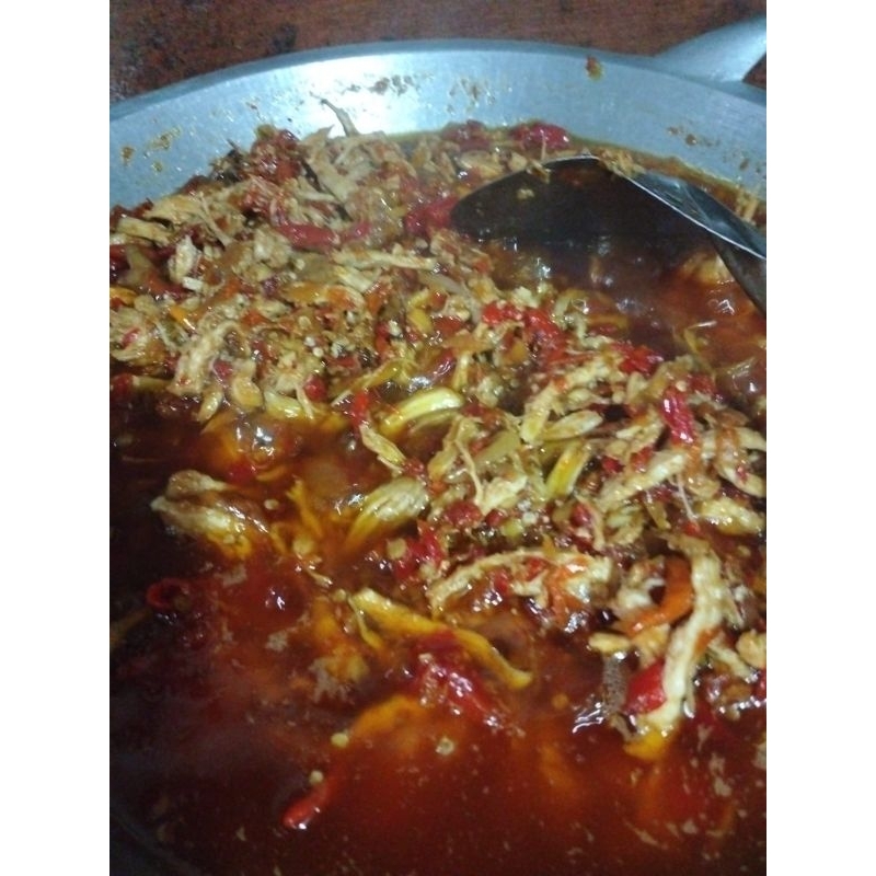 

Sambal ayam suwir 200gr by dapur agis