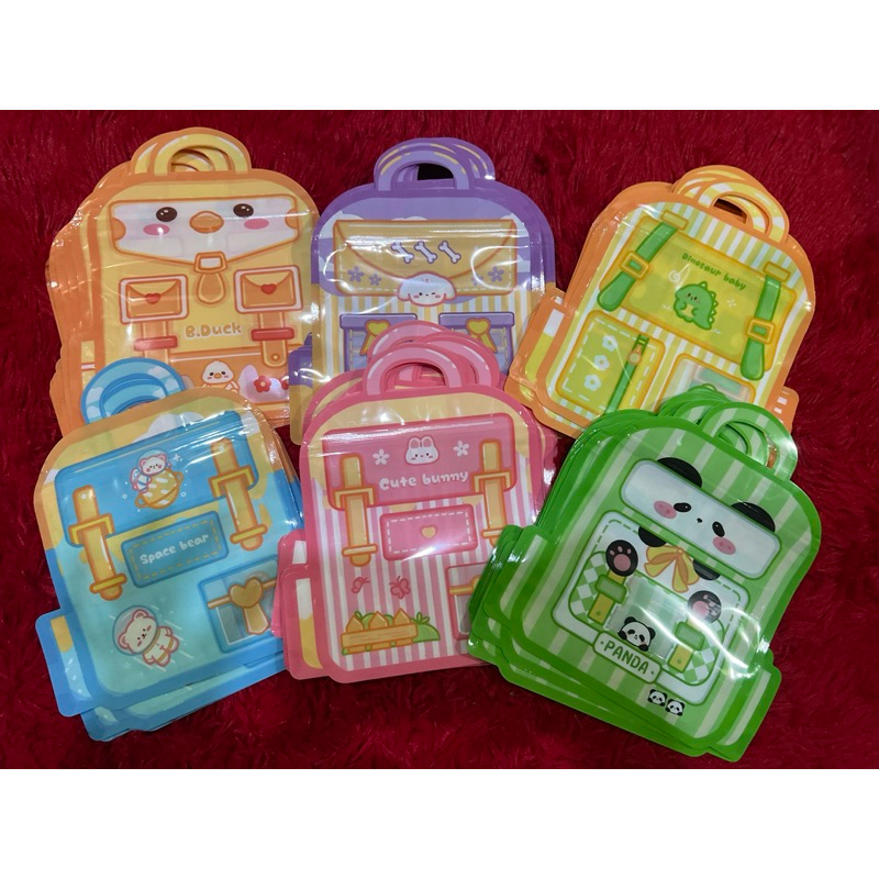

Plastik ziplock kartun lucu / hadiah / packaging goodie bag / birthday packaging bag