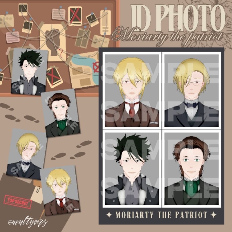 [PRE-ORDER] ID PHOTO MORIARTY THE PATRIOT