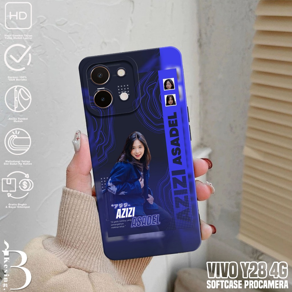 Case VIVO Y28 4G - Casing VIVO Y28 4G Motif JKT48 - Silikon Hp VIVO Y28 4G - Softcase Hp VIVO Y28 4G