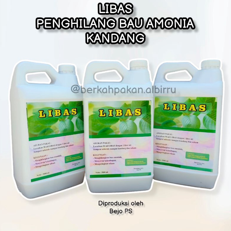 KODE Q4J3 LIBAS Penghilang Bau Amoniak Kandang