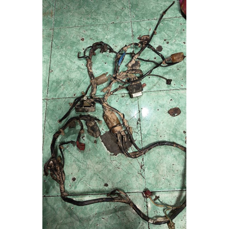 kabel body aja Honda spacy barang masih bagus ori bawaan copotan motor asli