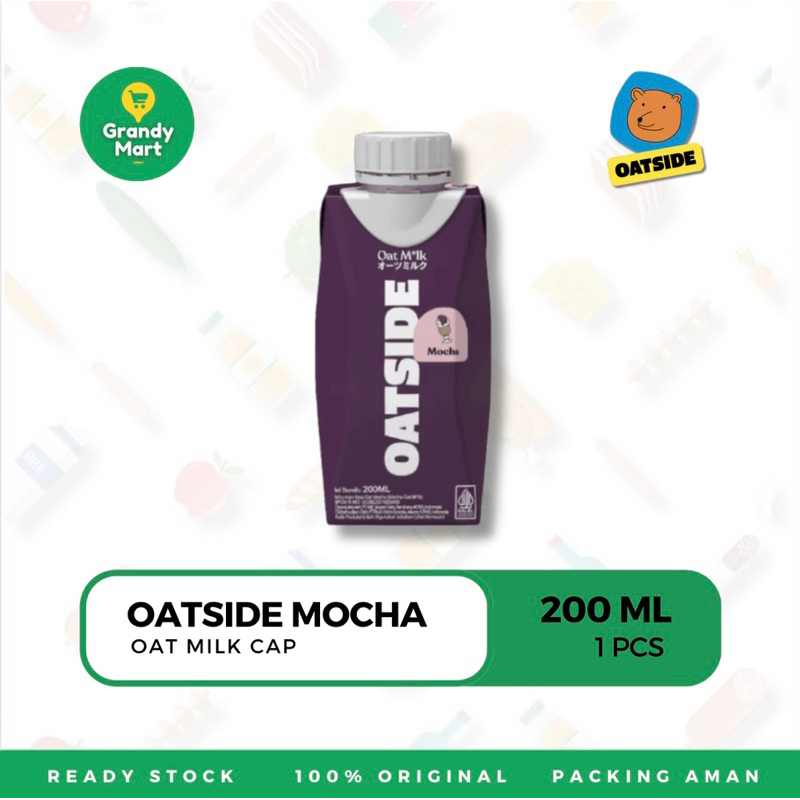 

Oatside Oat Milk Cap 200 ML ( 1 pcs ) - Mocha