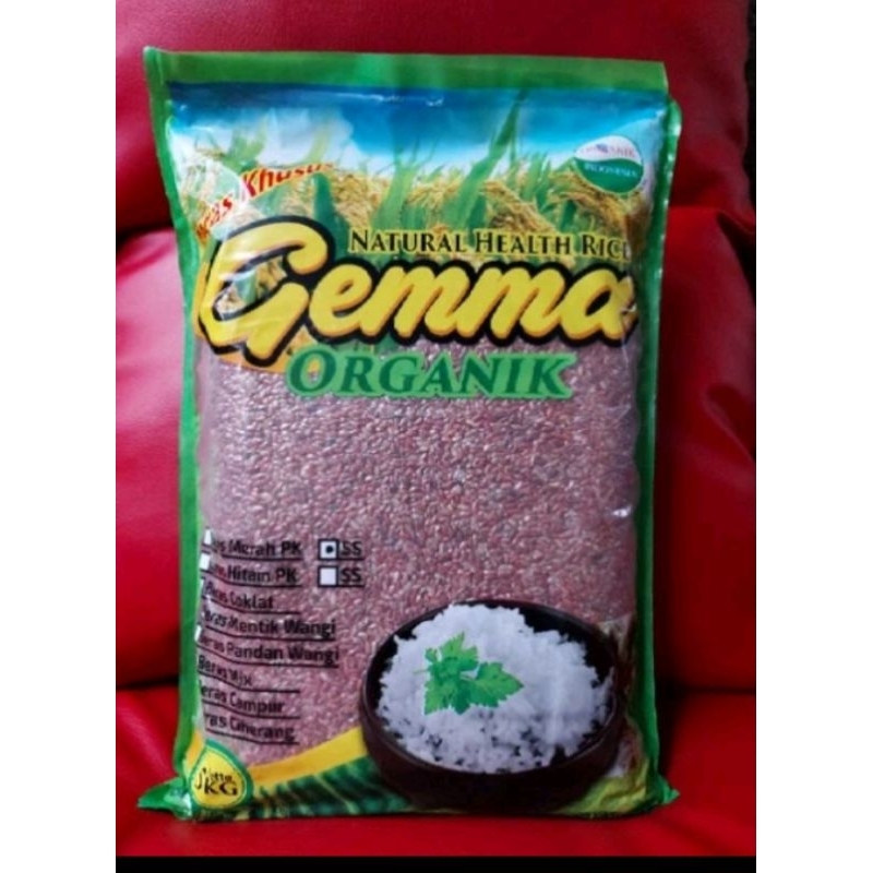 

Beras Merah SS organik 2 kg
