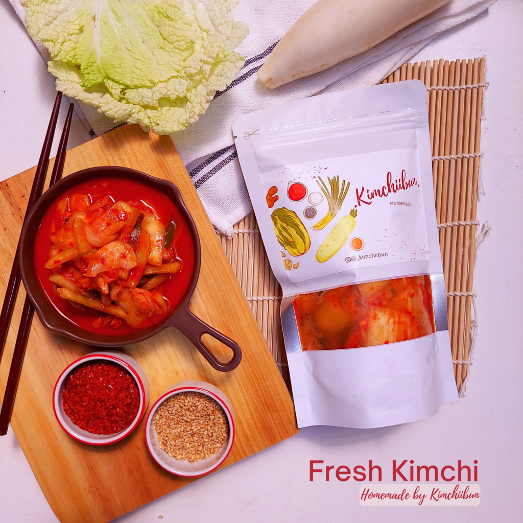 

Kimchi Sawi 200gr Original Korean Food Fresh Homemade Halal Premium Taste by Kimchiibun