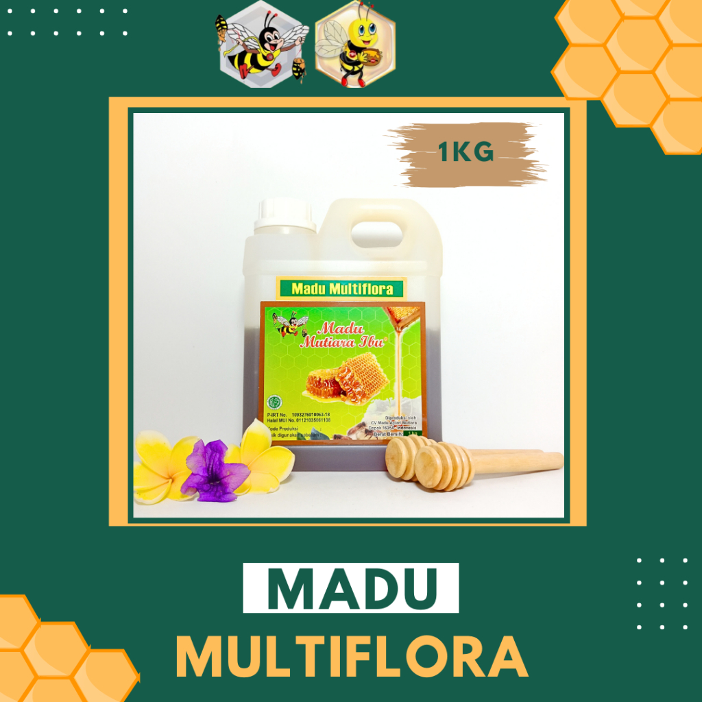 

1 KG - MUTIARA IBU MADU MULTIFLORA