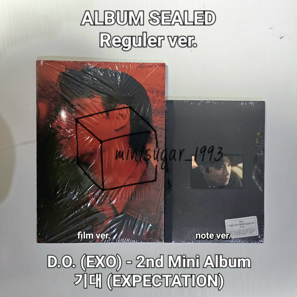 [ READY STOCK SEALED ] D.O. - The 2nd Mini Album [ 기대 ] [ EXPECTATION ] ( FILM ver | NOTE ver ) ( D.