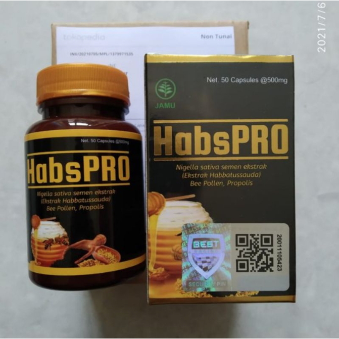 HABSPRO Herbal Habbatussauda Original