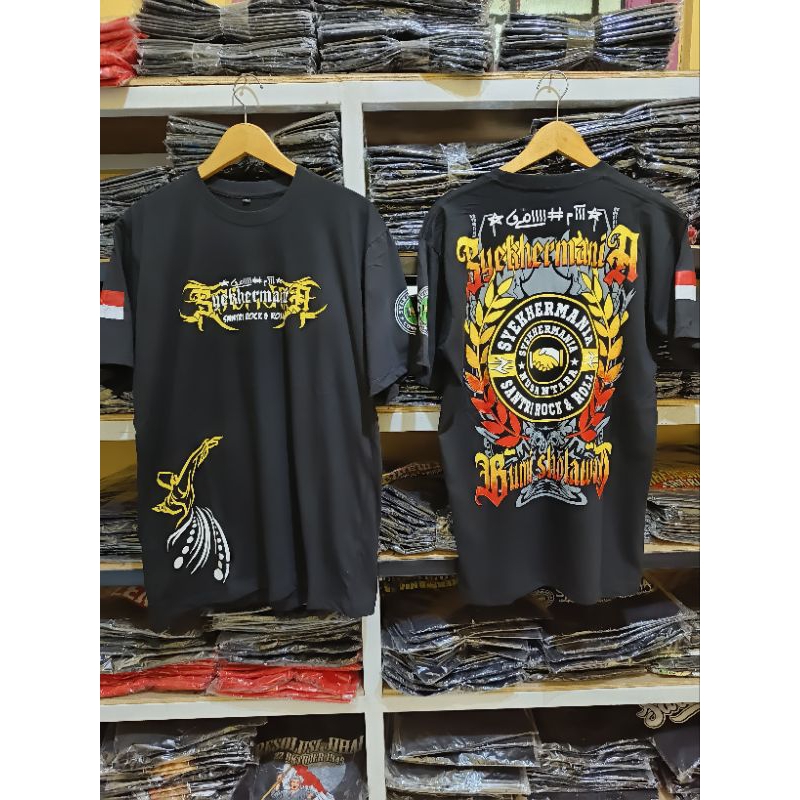 kaos syekermania,kaos habib syekh,kaos santri,kaos sholawat,