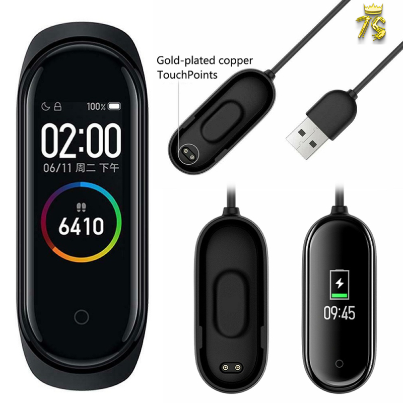 Miband 6 7 Kabel Pengisi Daya untuk Xiaomi Mi Band 3 4 5 Jam Tangan Pintar USB Kabel Charger