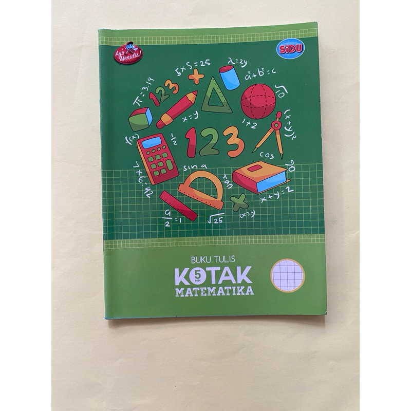 

Buku Tulis Matematika Kotak Kecil SIDU