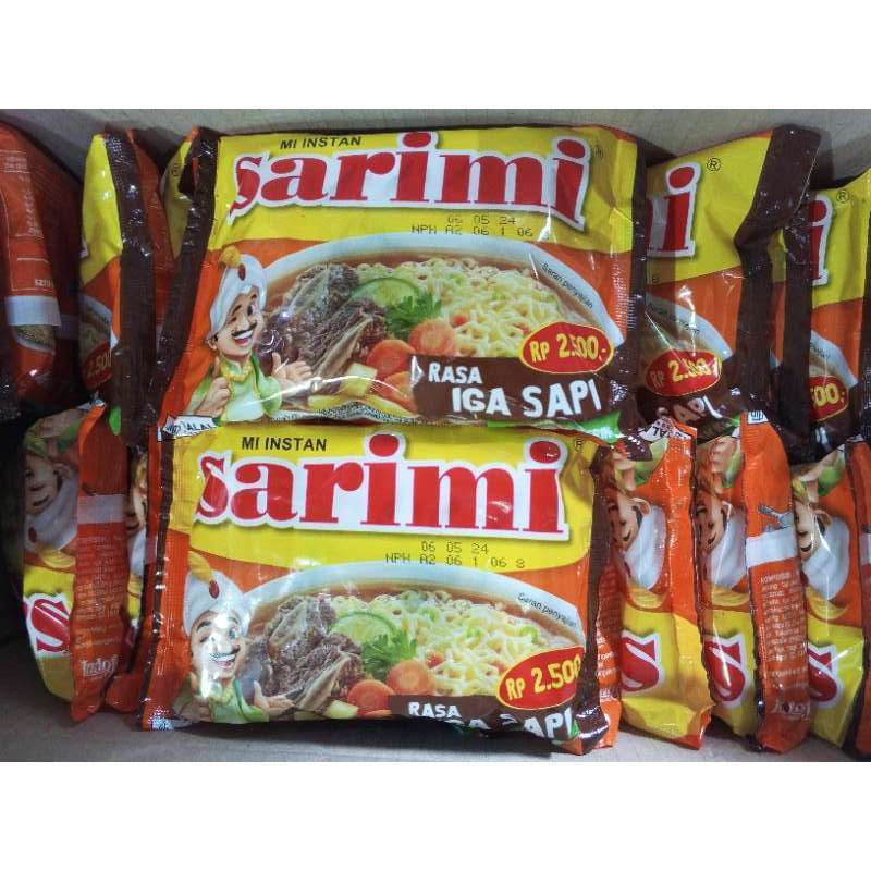 

MIE SARIMI - Harga 5pcs Rasa Iga Sapi - Sarimie IGA SAPI - MIe instan Murah