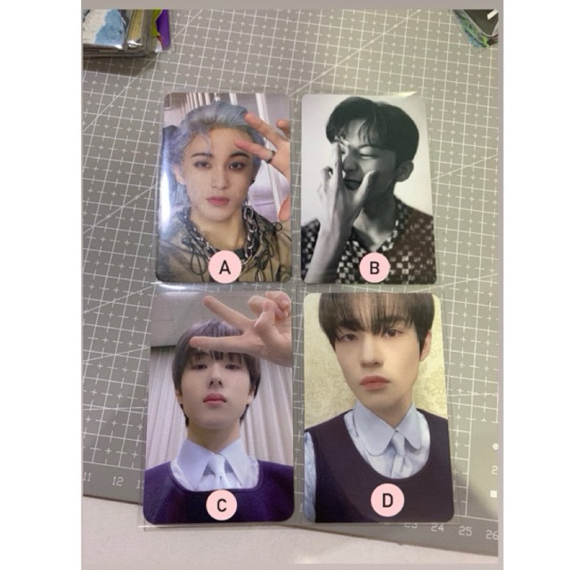photocard mark ayyo & bnw, jisung & chenle dream scape