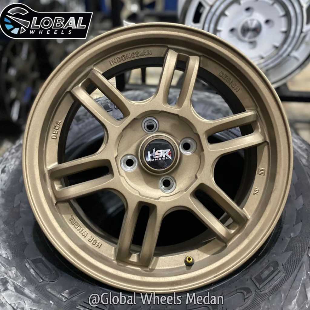 Velg Mobil Jdm Rpf1 Ring 15 Bronze Pcd4x100 Brio,Agya,Mobilio