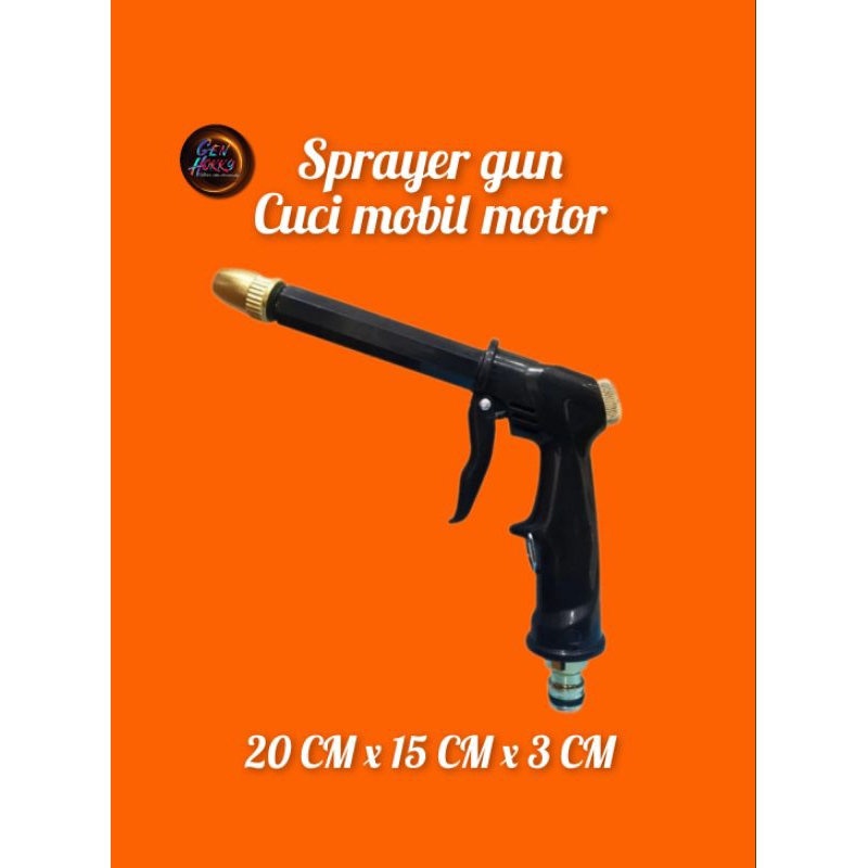 Sprayer gun / water gun cuci mobil & motor