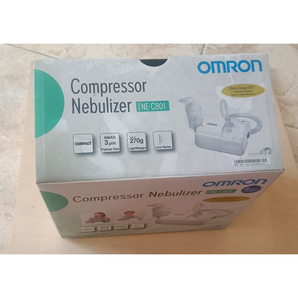 Nebulizer Omron NE-C801 / Nebul Omron / Alat Uap Anak Dewasa