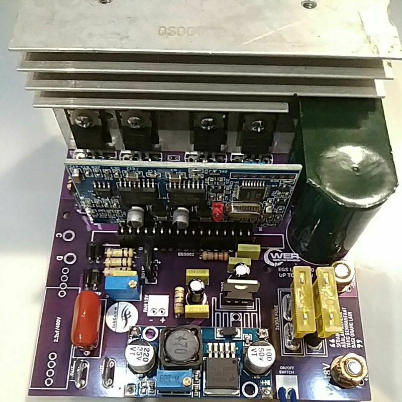 Kit inferter pure sine wave ,egs 002