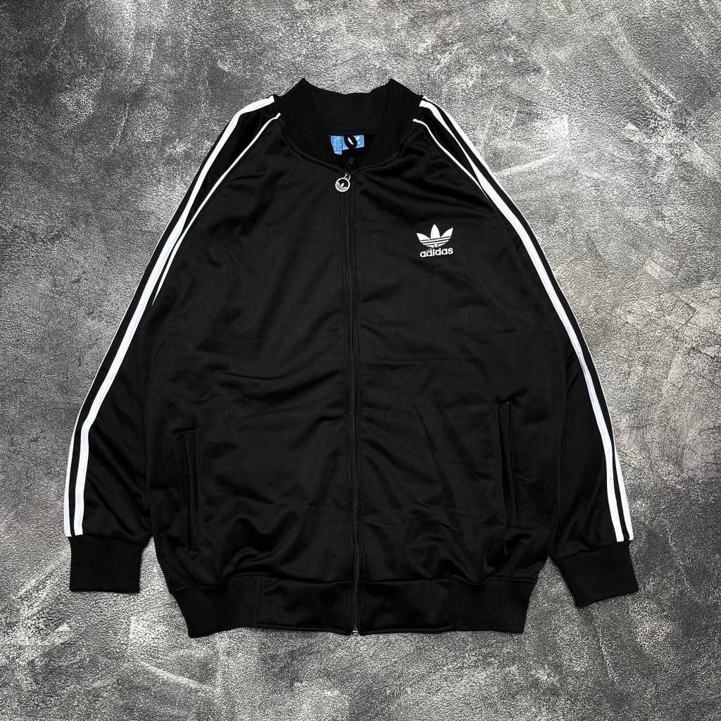 big sale jaket tracktop varsity pria wanita premium adidas unisex full lable and taggg