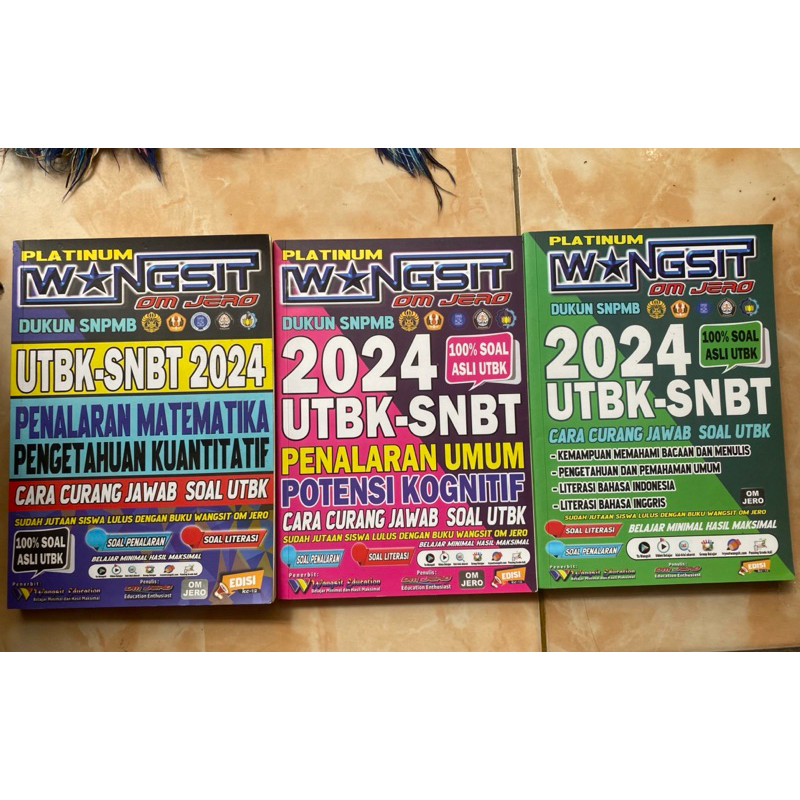 [PRE LOVED] Buku Wangsit Om Jero SNBT-UTBK 2024