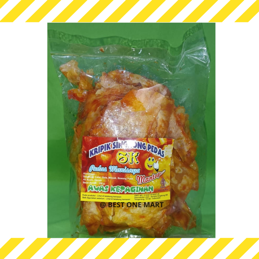 

Keripik Singkong Pedas Balado SK 250 gr