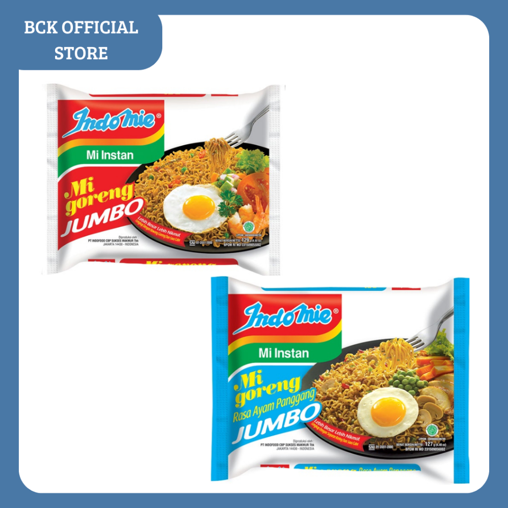 

INDOMIE GORENG JUMBO 126gr (pcs)