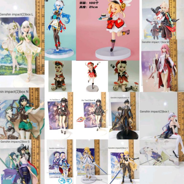 KODE G42Y genshin klee  aether  lumine  qiqi  ayaka  yae miko  xiao  kazuha  hu tao  venti  zhong li