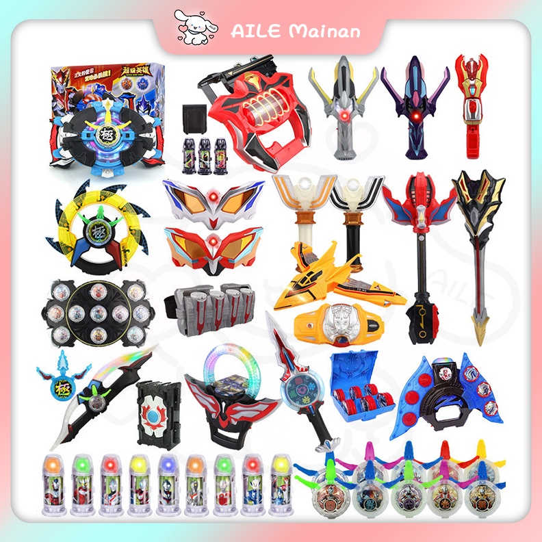 KODE X24J Senjata Ultraman Z Geed  Senjata Ultraman Weapon DX Ultraman Trigger  Spark Lens Mainan An