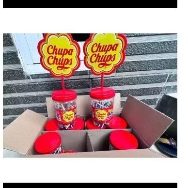 

chupa chups permen lolipop toples isi 30pcs