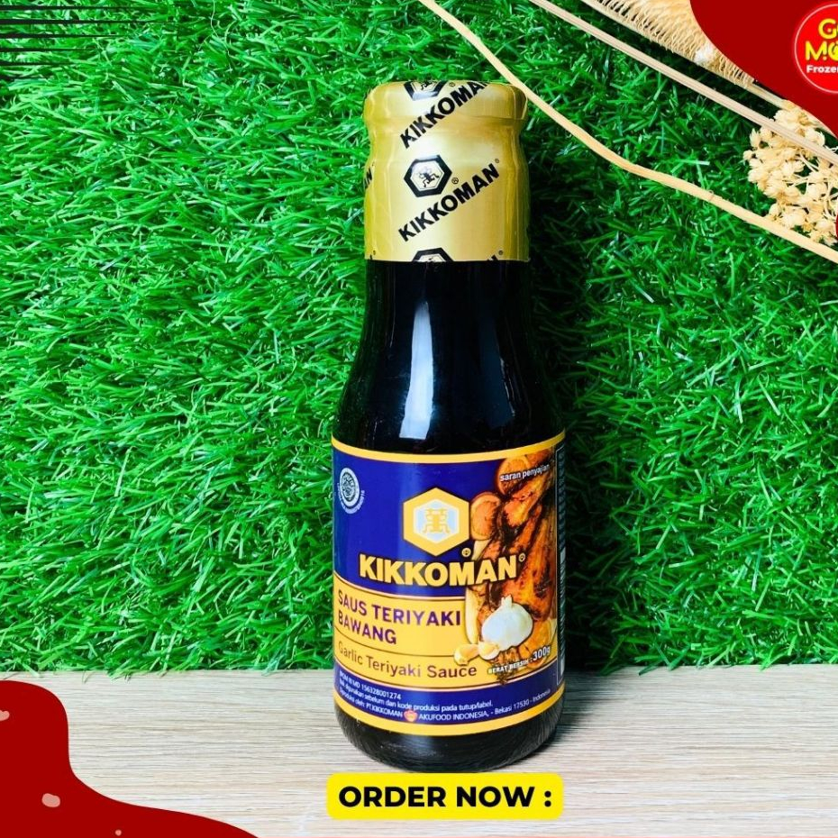 

KIKKOMAN SAUS TERIYAKI BAWANG 300GR