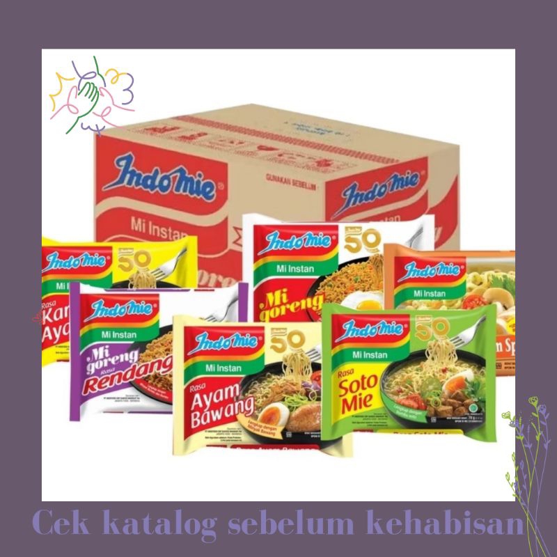 

INDOMIE REBUS /GORENG ISI 5 BUNGKUS